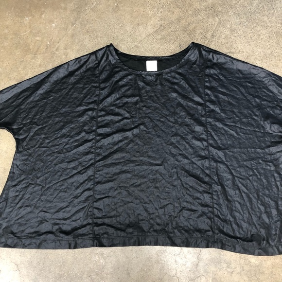 Georgie Large Boxy Blouse Sheer Dolman Sleeves - Picture 3 of 7